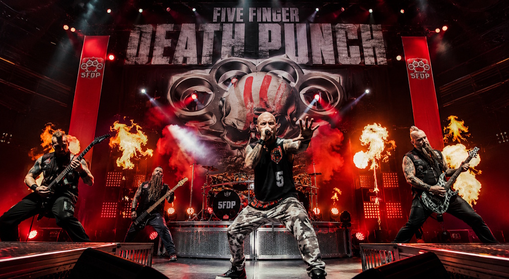 Five Finger Death Punch at the Toyota Amphitheater
