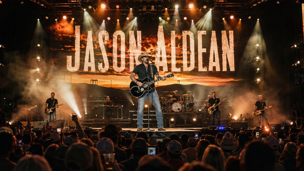 Jason Aldean at the Toyota Amphitheater
