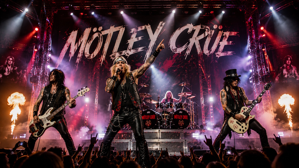 Mötley Crüe at the Toyota Amphitheater