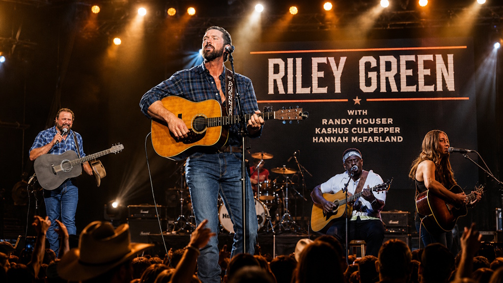 Riley Green at the Toyota Amphitheater