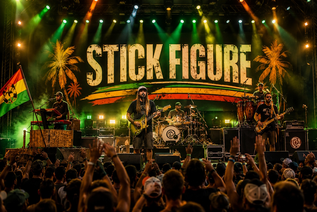 Stick Figure at the Toyota Amphitheater