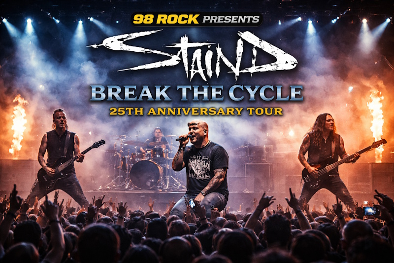 Staind Break The Cycle 25th Anniversary Tour